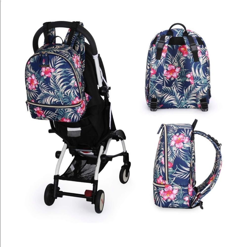Diaper Backpack Fashion Diaper Bag with Changing Pad for Baby Care